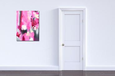 Moderne Kunst kaufen rosa - Abstrakt 1401